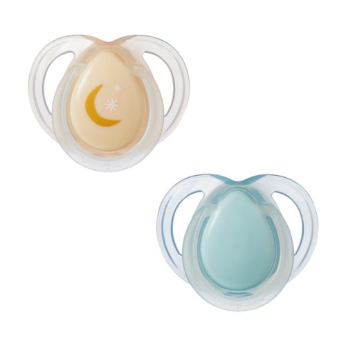 Tommee Tippee Night játszócumi 0-6 hó 2 db