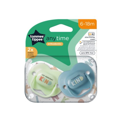 Tommee Tippee Anytime cumi 6-18 hó, 2 db