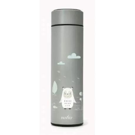 Nuvita termosz digitális hőmérséklet kijelzővel 500ml - Sage Green - 4455