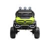 Chipolino Off Road Mercedes UNIMOG elektromos autó bőr üléssel - green