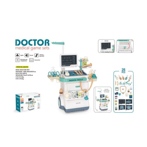 Chipolino Orvosi játékszett - 26 db-os