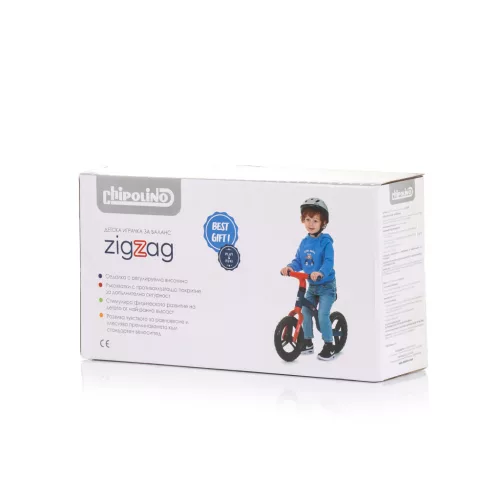 Chipolino Zig Zag futóbicikli - Pink