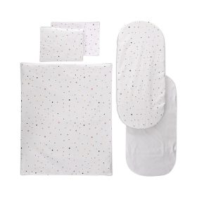   Lorelli 5 részes téli ágynemű garnitúra babakocsiba - Happy Friends