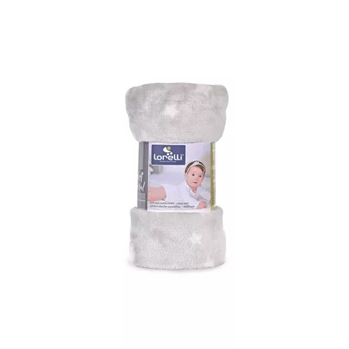 Lorelli Polár takaró 85x100 cm - Grey Stars