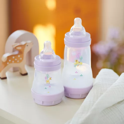 MAM Anti colic Matt cumisüveg 160ml lány