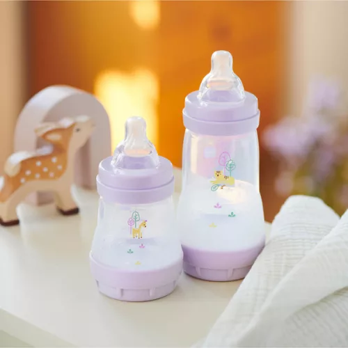 MAM Anti colic Matt cumisüveg 260ml lány