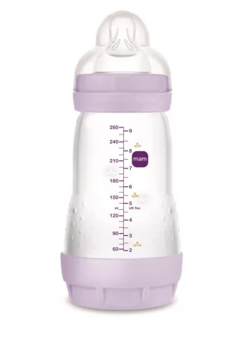 MAM Anti colic Matt cumisüveg 260ml lány