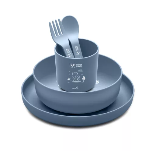 Nuvita 5 részes étkészlet - Powder Blue - 8465