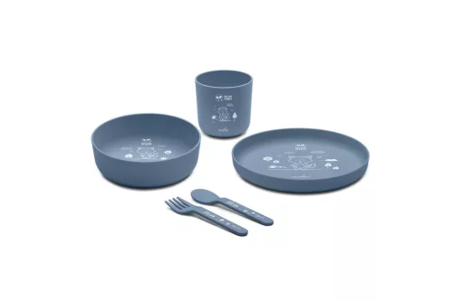 Nuvita 5 részes étkészlet - Powder Blue - 8465