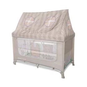   Lorelli Sweet Home 2, multifunkciós utazóágy tetővel - Beige