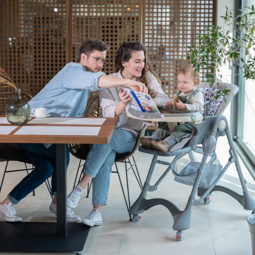 Lorelli Bellissimon multifunkciós etetőszék - Green