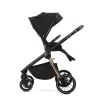 Lorelli Bianca 3az1-ben újszülött babakocsi Lorelli Aria Luxe hordozóval - Black (2 doboz)