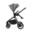 Lorelli Bianca 3az1-ben újszülött babakocsi Lorelli Aria Luxe hordozóval - Grey (2 doboz)