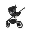 Lorelli Bianca 3az1-ben újszülött babakocsi Lorelli Aria Luxe hordozóval - Grey (2 doboz)