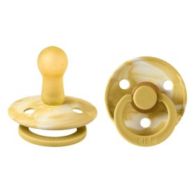   BIBS Colour, TIE DYE 2-es cumiszett, (Mustársárga-Krémfehér), 6-18 hó