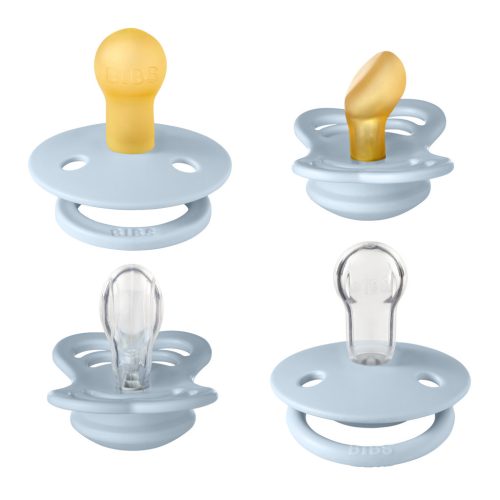 BIBS Try-it Cumi 4 db-os kollekció, pasztellkék