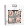 BIBS Try-it Cumi 4 db-os kollekció, púderrózsaszín