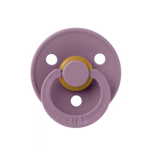 BIBS Colour 2-es szett, (Mályva/Pasztellszürke), 0-6 hó