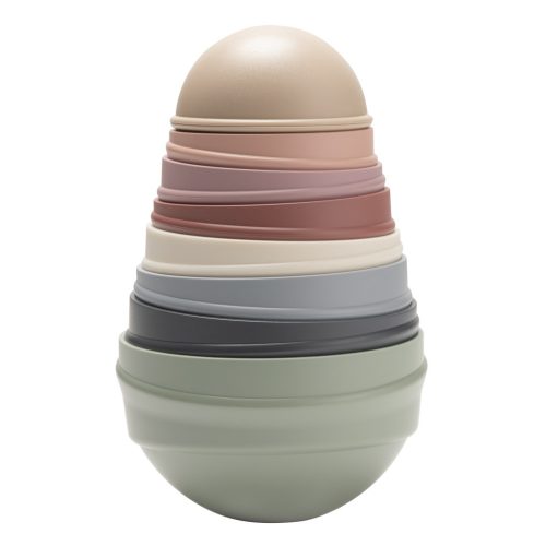 BIBS Ingó torony építőjáték, (Pasztell)