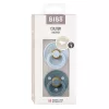 BIBS Colour 2-es szett, anatómiai cumifej, (Pasztellkék/Páva), 0-6 hó