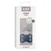 BIBS Supreme cumi 2-es szett, (Delfin/Acélkék), 0-6 hó