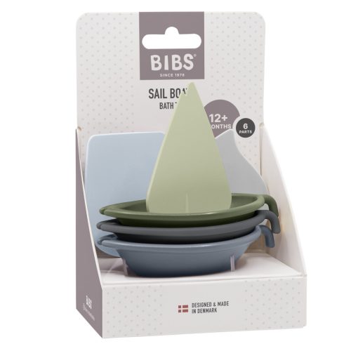 BIBS Fürdőjáték, hajók, (Kék Mix)
