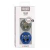 BIBS Colour 2-es szett, (Fenyőzöld/Búzavirág), 6-18 hó