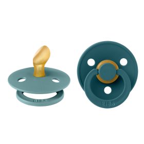   BIBS Colour 2-es szett, anatómiai cumifej, (Óceán/Erdei tó), 0-6 hó