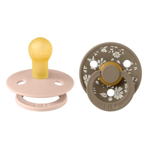 BIBS X Liberty 2-es Cumi szett, Colour, Capel, Púderrózsaszín Mix, 0-6 hó