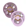 BIBS X Liberty 2-es Cumi szett, Colour, Kamilla, Viola Mix, 0-6 hó