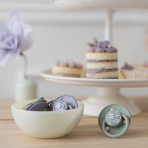 BIBS X Liberty 2-es Cumi szett, De Lux, Capel, Zsálya Mix, egyméret