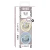 BIBS X Liberty 2-es Cumi szett, De Lux, Eloise, Pasztellkék Mix, egyméret