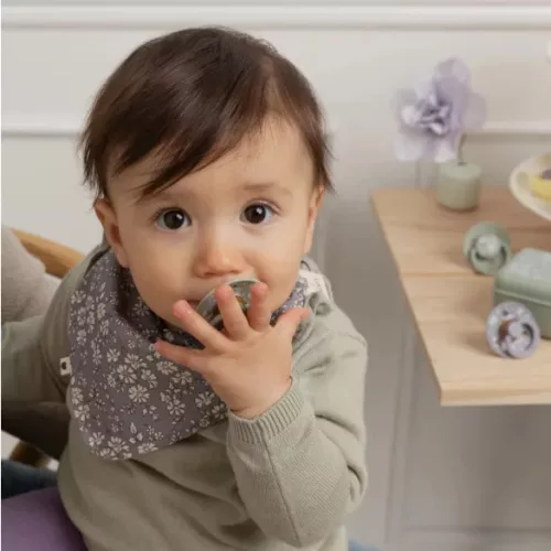 BIBS X Liberty Nyálkendő, Capel, Pasztellszürke