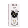 BIBS Colour 2-es szett, (Fekete/Hófehér), 6-18 hó