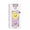 BIBS Colour 2-es szett, (Napsugár/Viola), 0-6 hó
