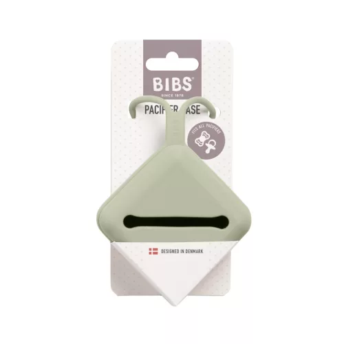 BIBS Szilikon cumitartó, (Zsálya)