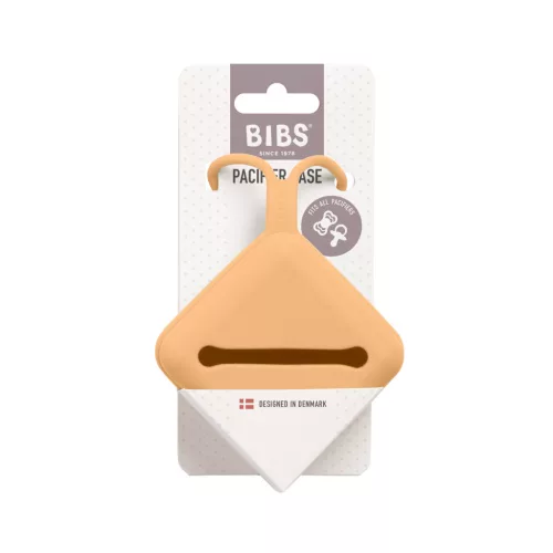 BIBS Szilikon cumitartó, (Sütőtök)