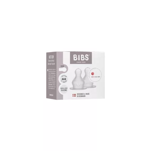 BIBS Szilikon cumifej cumisüveghez, gyors áramlású, (2 db)