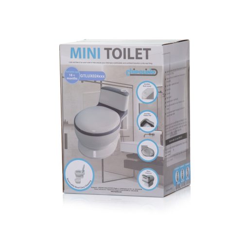 Chipolino Lux wc formájú bili hanggal - Grey