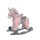 Chipolino hintaszék kerekekkel - pink ló