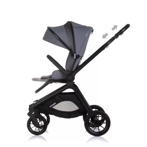 Chipolino Magnum 3az1-ben multifunkciós babakocsi - Anthracite