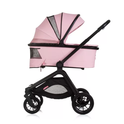 Chipolino Magnum 3az1-ben multifunkciós babakocsi - Pink marshmallow