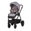 Chipolino Prestige 3az1-ben multifunkciós babakocsi - Cloud grey