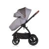 Chipolino Prestige 3az1-ben multifunkciós babakocsi - Cloud grey