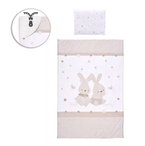 Lorelli 5 részes ágynemű garnitúra - Honey Bunny Beige