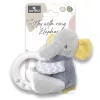 Lorelli Toys Plüss gyűrűs játék - Szürke Elefánt