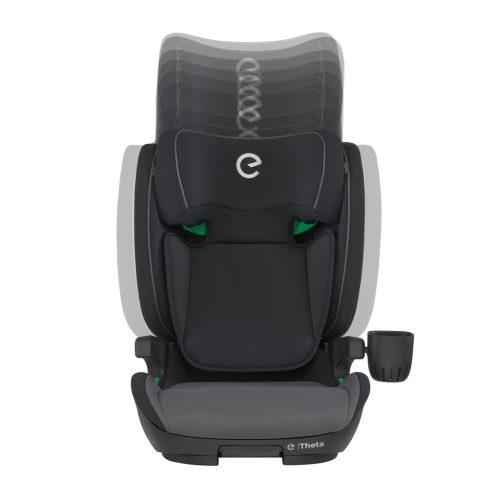 Espiro Theta gyerekülés 100-150cm - 110 Onyx