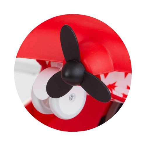 Chipolino Airplane 3az1 -ben bébikomp - red