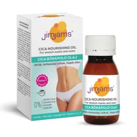   JimJams CICA bőrápoló olaj striák, terhességi csíkok, hegek ellen, 50 ml