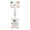 Lorelli Toys Campanula plüss babakocsi játék - Bézs Maci